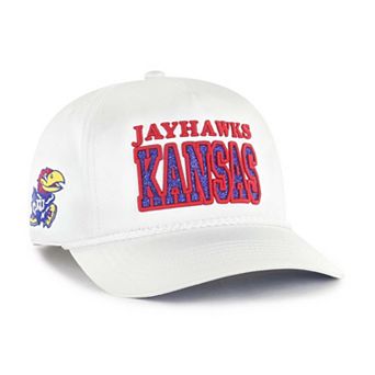 Women's '47 White Kansas Jayhawks Outspoken Hitch Adjustable Hat