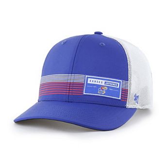 Men's '47 Royal Kansas Jayhawks Rangefinder brrr Trucker Adjustable Hat