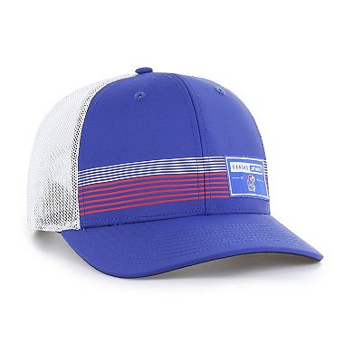 Men's '47 Royal Kansas Jayhawks Rangefinder brrr Trucker Adjustable Hat