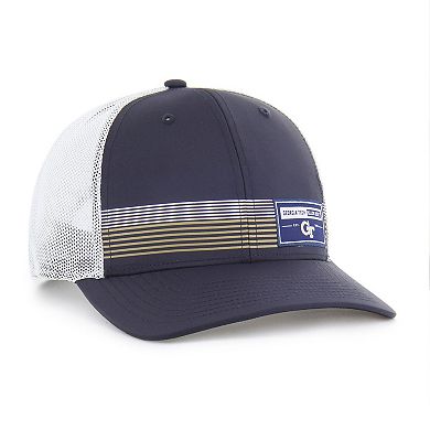 Men's '47 Navy Georgia Tech Yellow Jackets Rangefinder brrr Trucker Adjustable Hat