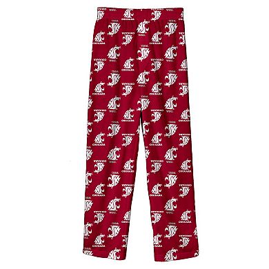 Youth Outerstuff Crimson Washington State Cougars Team Pants