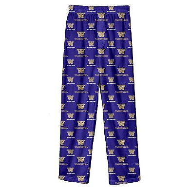 Youth Outerstuff Purple Washington Huskies Team Pants