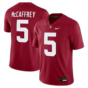 Men's Nike Christian McCaffrey #5 Cardinal Stanford Cardinal Alumni Player Game Jersey