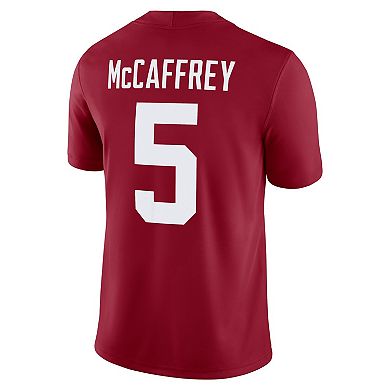 Men's Nike Christian McCaffrey #5 Cardinal Stanford Cardinal Alumni Player Game Jersey