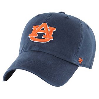 Youth '47 Navy Auburn Tigers Clean Up Adjustable Hat