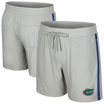 Men's Colosseum Gray Florida Gators Mac Shorts