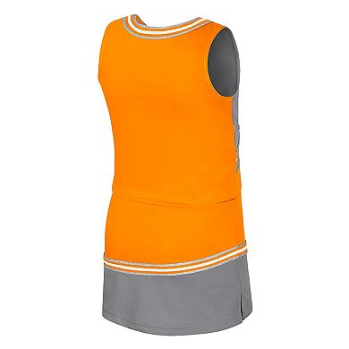 Girls Youth Colosseum Tennessee Orange Tennessee Volunteers Lollipop Park Cheer Two-Piece Set