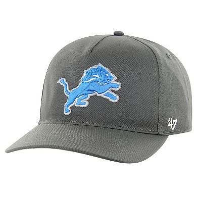 Men's '47 Charcoal Detroit Lions Hitch Adjustable Hat
