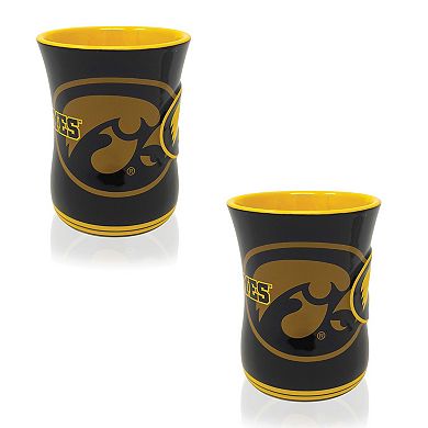 Iowa Hawkeyes 16oz. Sculpted Barista Mug Two-Pack