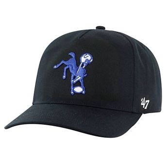 Men's '47 Black Indianapolis Colts Hitch Adjustable Hat