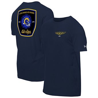 Men's New Era Navy Los Angeles Rams x LAFD Air Ops T-Shirt