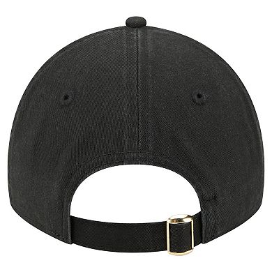 Girls Youth New Era Black Baltimore Ravens Cheer 9TWENTY Adjustable Hat