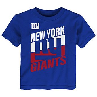 Toddler Outerstuff Royal New York Giants Teamwork T-Shirt
