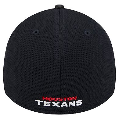 Men's New Era Navy Houston Texans Visor Hit 39THIRTY Flex Hat