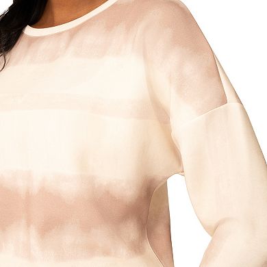 Women's Grey & Gray Cozy Dolman Top