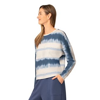 Women's Grey & Gray Cozy Dolman Top