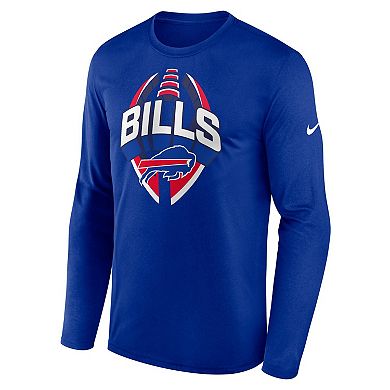 Men's Nike Royal Buffalo Bills Primetime Legend Icon Performance Long Sleeve T-Shirt