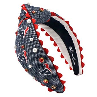 Brianna Cannon Houston Texans Cross Stitch Headband
