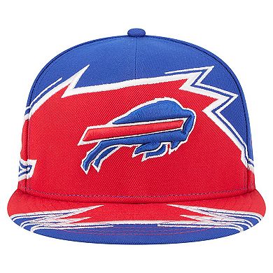 Men's New Era Royal/Red Buffalo Bills Break 59FIFTY Fitted Hat
