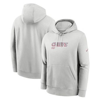 Men's Nike Gray Kansas City Chiefs Edge Pack French Terry Club Pullover Hoodie