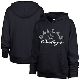 Women's '47 Navy Dallas Cowboys Whirlwind Naomi Pullover Hoodie