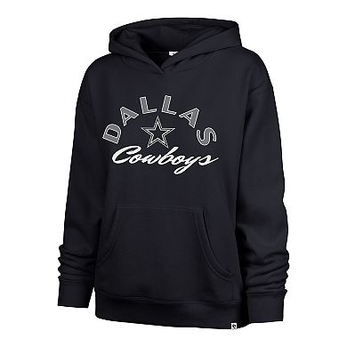 Women's '47 Navy Dallas Cowboys Whirlwind Naomi Pullover Hoodie