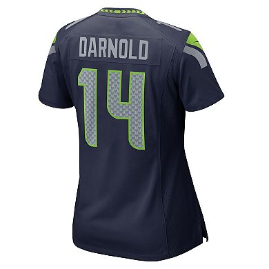 Women's Nike Sam Darnold College Navy Seattle Seahawks Team 50th Season Game Jersey