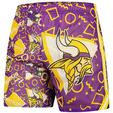 Men's Chubbies Purple Minnesota Vikings Mesh Shorts