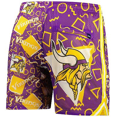 Men's Chubbies Purple Minnesota Vikings Mesh Shorts
