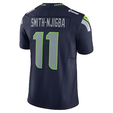 Men's Nike Jaxon Smith-Njigba College Navy Seattle Seahawks Team 50th Season Vapor F.U.S.E. Limited Jersey