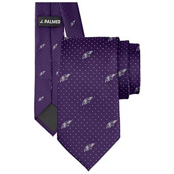 Men's J. Palmer Baltimore Ravens Game Day Polka Dot Tie