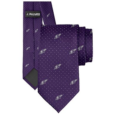 Men's J. Palmer Baltimore Ravens Game Day Polka Dot Tie