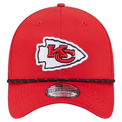 Men's New Era Red Kansas City Chiefs Perforated 39THIRTY Flex Hat