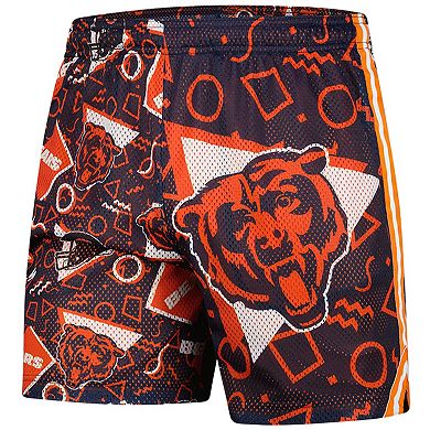 Men's Chubbies Navy Chicago Bears Mesh Shorts