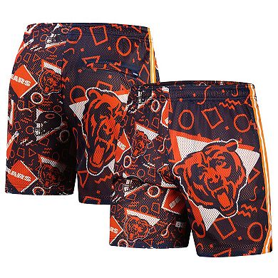 Men's Chubbies Navy Chicago Bears Mesh Shorts