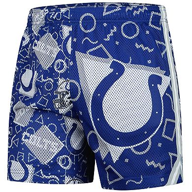 Men's Chubbies Royal Indianapolis Colts Mesh Shorts