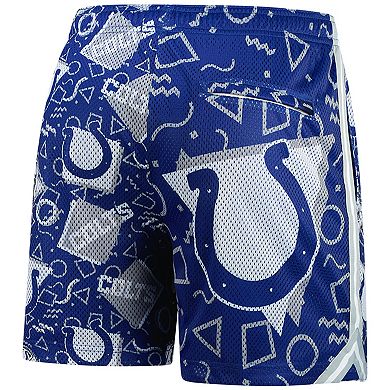 Men's Chubbies Royal Indianapolis Colts Mesh Shorts