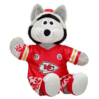 Build-A-Bear Kansas City Chiefs K.C. Wolf Plush Mascot
