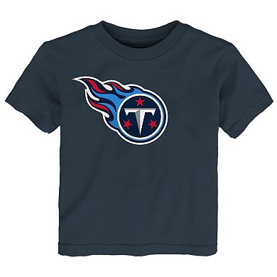 Infant Navy Tennessee Titans Primary Logo T-Shirt