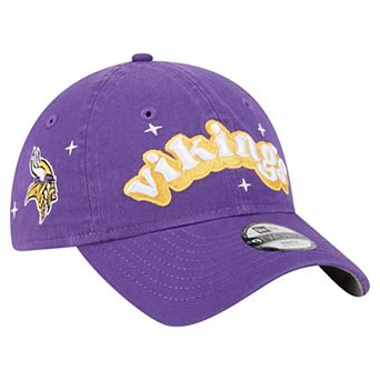 Girls Youth New Era Purple Minnesota Vikings Cheer 9TWENTY Adjustable Hat