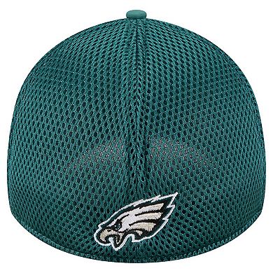 Men's New Era Midnight Green Philadelphia Eagles Outline 39THIRTY Flex Hat