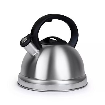 3-qt Heavy Duty Stainless Steel Whistling Tea Kettle Stay Cool Handle & Knob