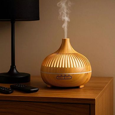 Di'Aroma Ultrasonic Essential Oil Diffuser 300ml, Aroma Diffuser with Timer, LED Lights