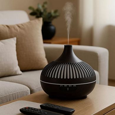 Di'Aroma Ultrasonic Essential Oil Diffuser 300ml, Aroma Diffuser with Timer, LED Lights