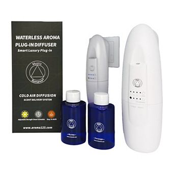 Di'Aroma Plug-In Home Diffuser Includes Two 120ml Scent Oils, Quiet Operation, Covers 500 Sq Ft