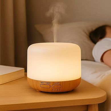 Di'Aroma Aromatherapy Essential Oil Diffuser 500ml, Ultrasonic Cool Mist Humidifier with LED Lights