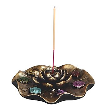 FC Design 4.75"W Lotus Incense Burner Decoration Home Room Decor