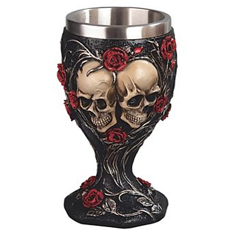 FC Design 5.75"H Skull Couple Goblet Decoration Home Room Decor
