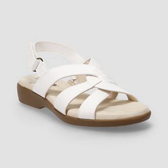 Croft & Barrow® Krissen Criss-Cross Strap Women's Comfort Sandals