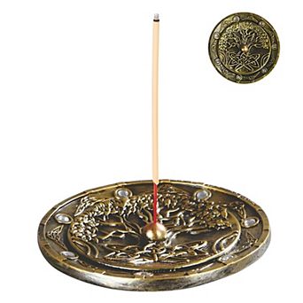 FC Design 4.75"W Round Tree of Life Incense Burner Decoration Home Room Decor